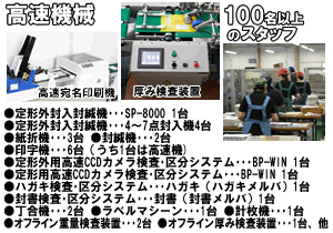 DM発送代行 印刷